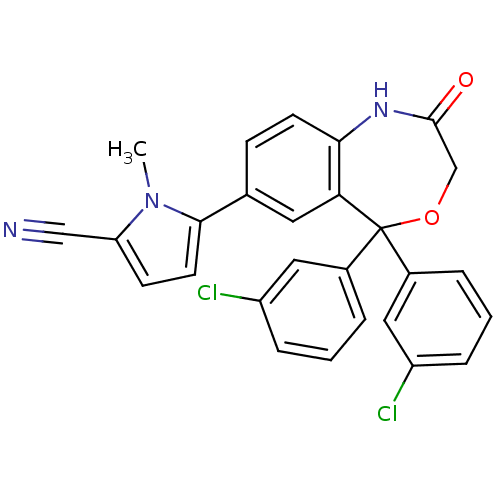 Chemical structure of BindingDB Monomer ID 50264381