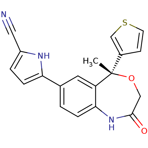 Chemical structure of BindingDB Monomer ID 50264430