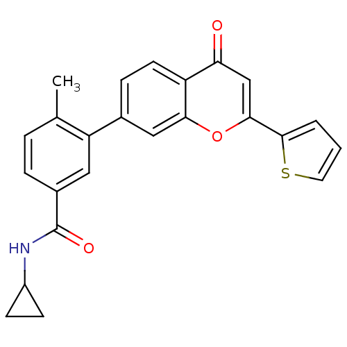 Chemical structure of BindingDB Monomer ID 50265155
