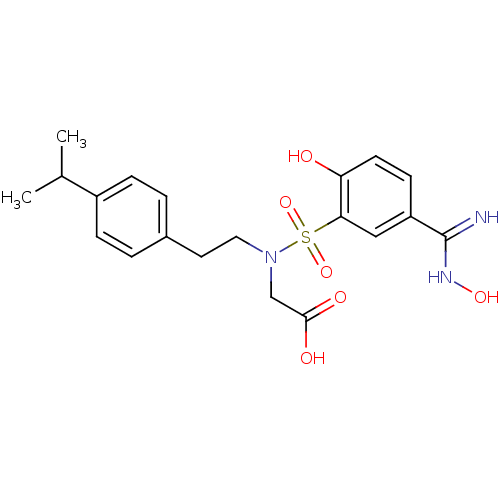 Chemical structure of BindingDB Monomer ID 50273230