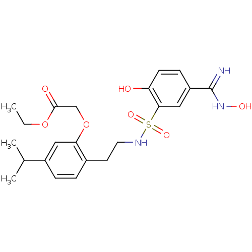 Chemical structure of BindingDB Monomer ID 50273264