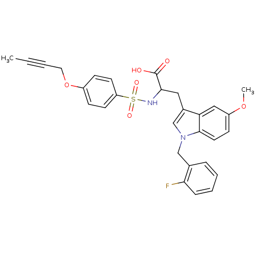 Chemical structure of BindingDB Monomer ID 50279070