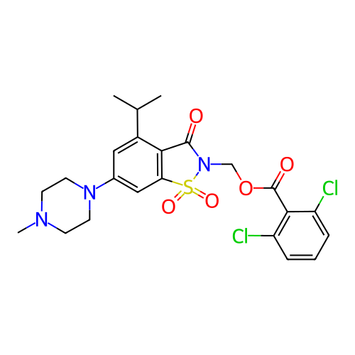 Chemical structure of BindingDB Monomer ID 50286329