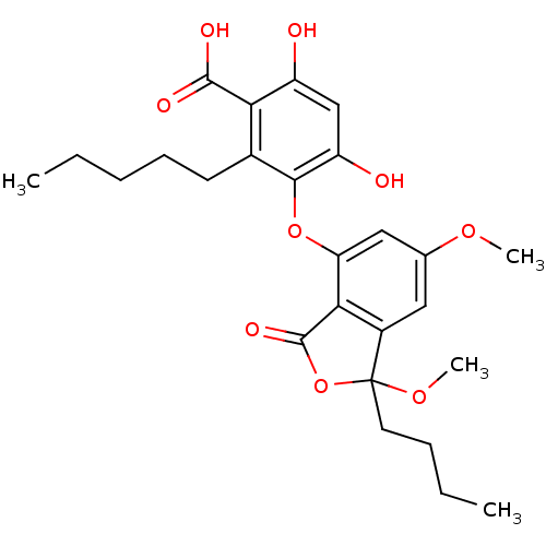 Chemical structure of BindingDB Monomer ID 50294527
