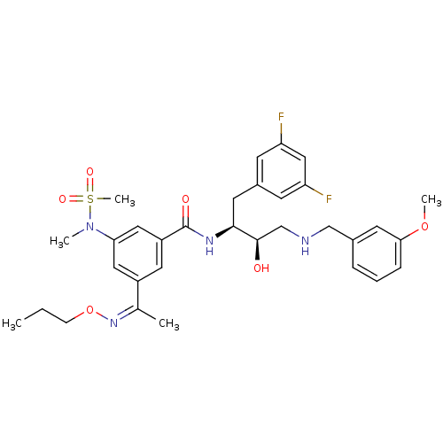 Chemical structure of BindingDB Monomer ID 50294634