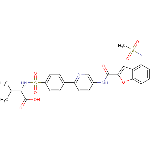 Chemical structure of BindingDB Monomer ID 50297245