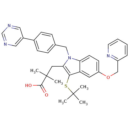 Chemical structure of BindingDB Monomer ID 50297372