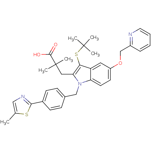Chemical structure of BindingDB Monomer ID 50297380