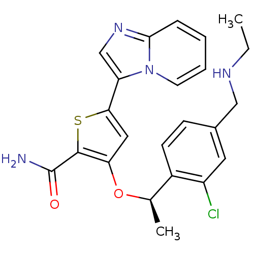 Chemical structure of BindingDB Monomer ID 50297969