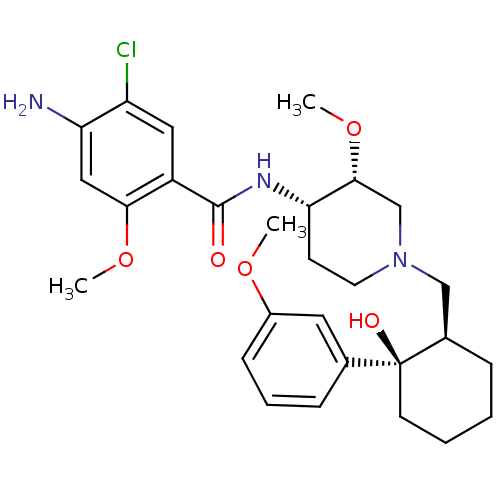 Chemical structure of BindingDB Monomer ID 50301923