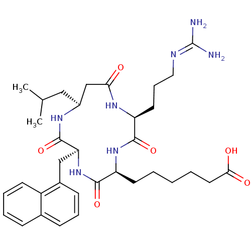 Chemical structure of BindingDB Monomer ID 50302066