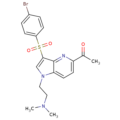 Chemical structure of BindingDB Monomer ID 50303163