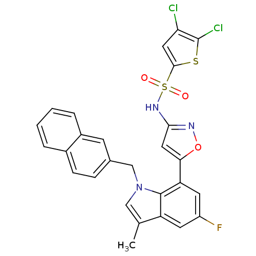 Chemical structure of BindingDB Monomer ID 50311615