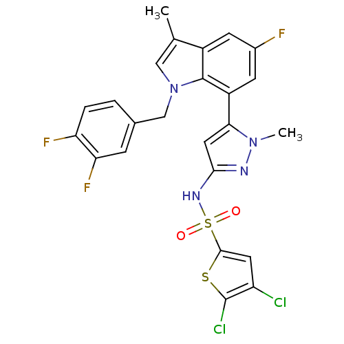 Chemical structure of BindingDB Monomer ID 50311616