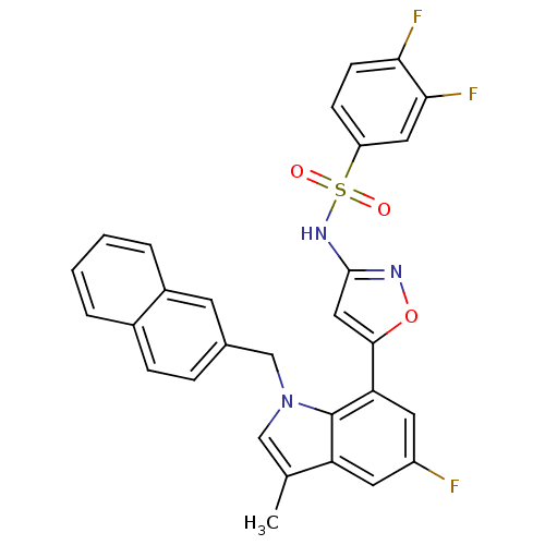 Chemical structure of BindingDB Monomer ID 50311624