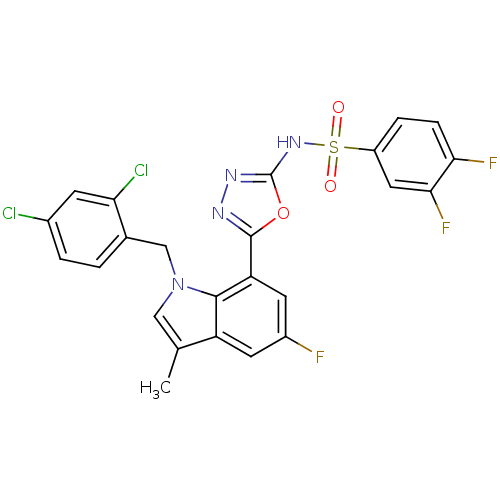 Chemical structure of BindingDB Monomer ID 50311625