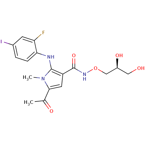 Chemical structure of BindingDB Monomer ID 50321567