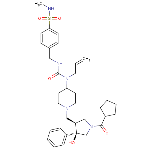 Chemical structure of BindingDB Monomer ID 50321701