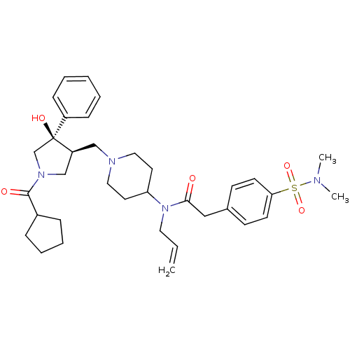 Chemical structure of BindingDB Monomer ID 50321713