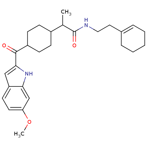 Chemical structure of BindingDB Monomer ID 50333661