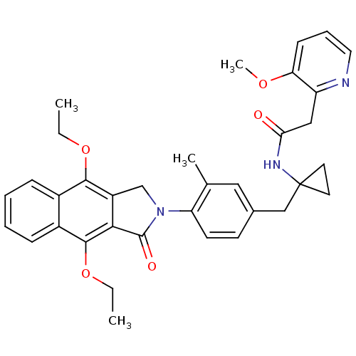 Chemical structure of BindingDB Monomer ID 50335980