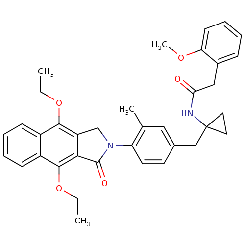 Chemical structure of BindingDB Monomer ID 50335984