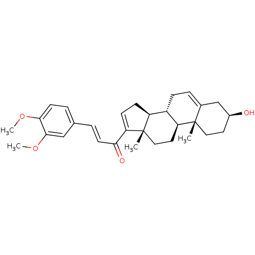 Chemical structure of BindingDB Monomer ID 50340428
