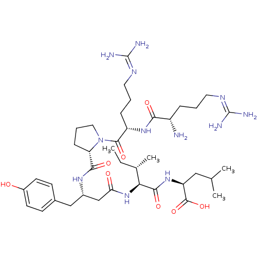 Chemical structure of BindingDB Monomer ID 50342249