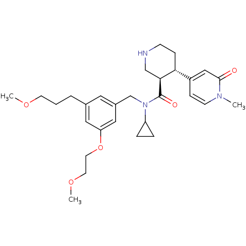 Chemical structure of BindingDB Monomer ID 50347001