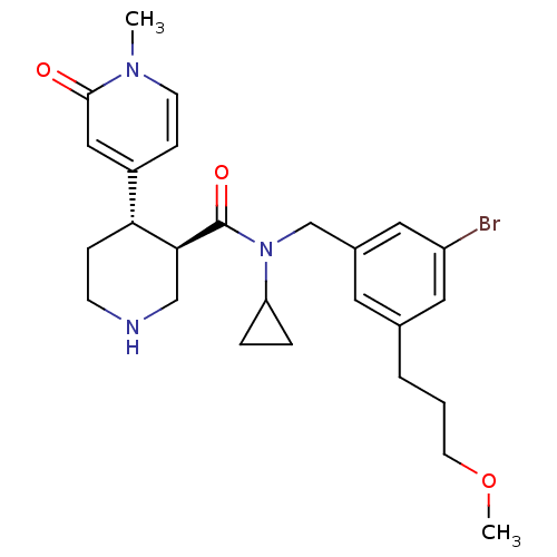 Chemical structure of BindingDB Monomer ID 50347009