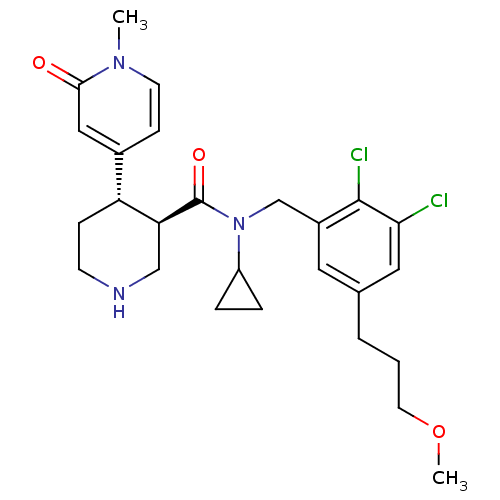 Chemical structure of BindingDB Monomer ID 50347019