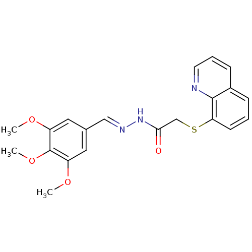 Chemical structure of BindingDB Monomer ID 50348338