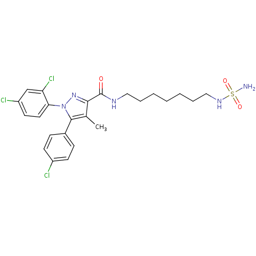 Chemical structure of BindingDB Monomer ID 50354808