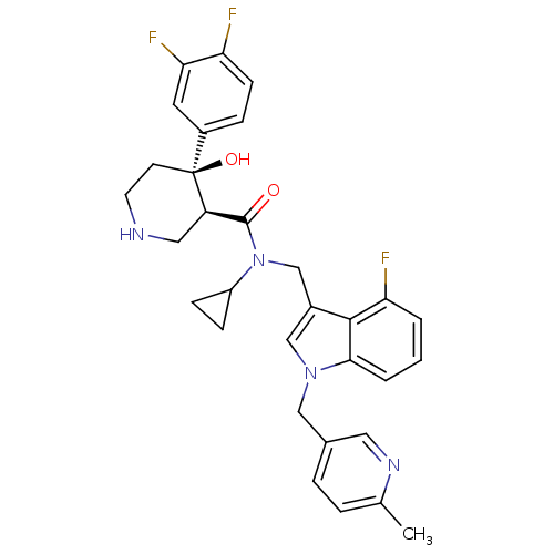Chemical structure of BindingDB Monomer ID 50355521