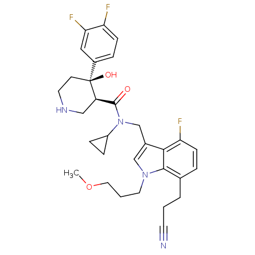 Chemical structure of BindingDB Monomer ID 50355537