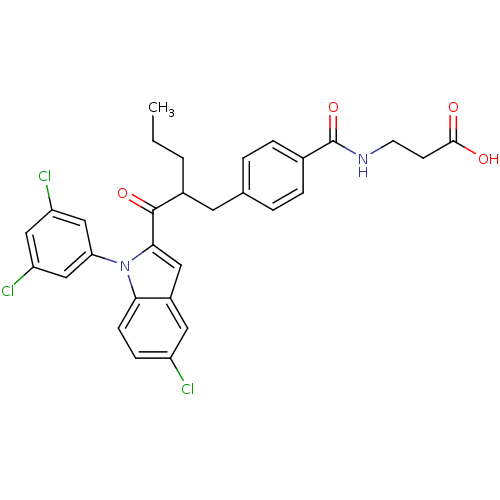 Chemical structure of BindingDB Monomer ID 50358822