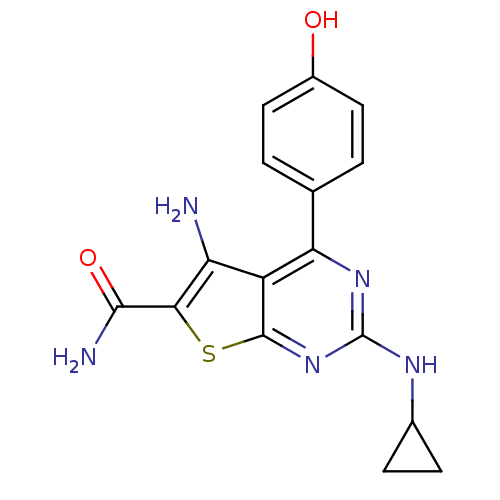 Chemical structure of BindingDB Monomer ID 50360784