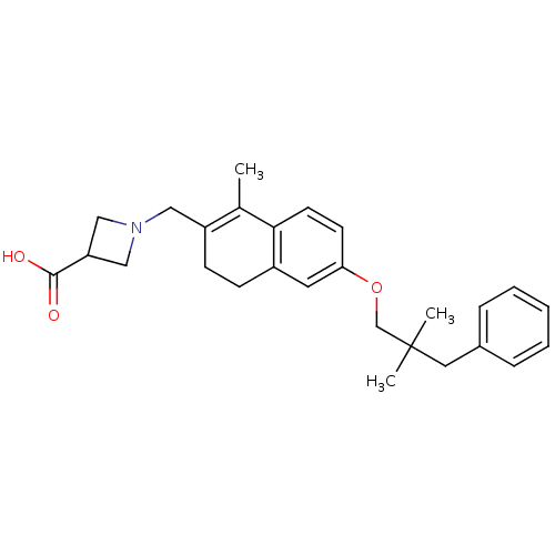 Chemical structure of BindingDB Monomer ID 50361043