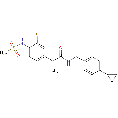 Chemical structure of BindingDB Monomer ID 50362815