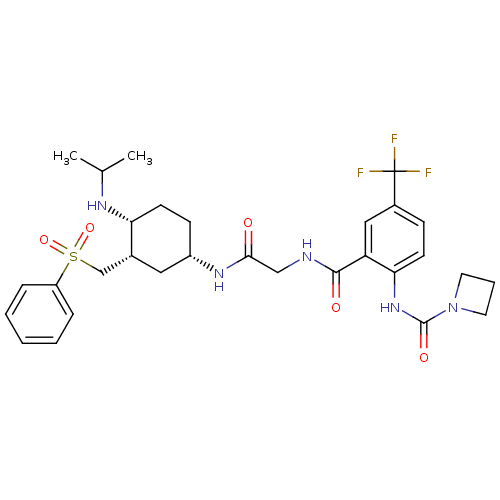 Chemical structure of BindingDB Monomer ID 50363432