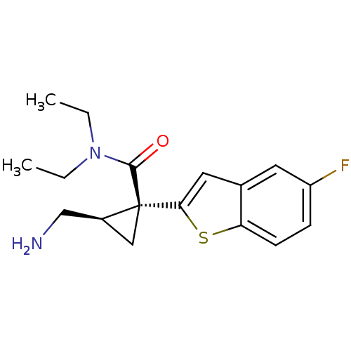 Chemical structure of BindingDB Monomer ID 50373389
