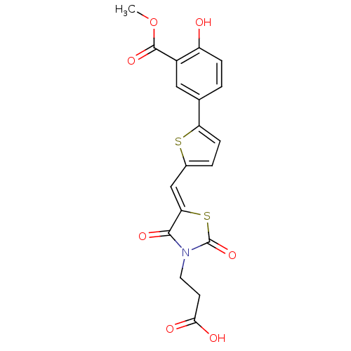 Chemical structure of BindingDB Monomer ID 50377800
