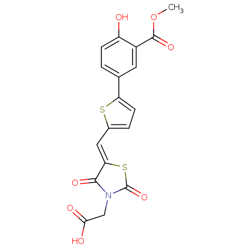 Chemical structure of BindingDB Monomer ID 50377801