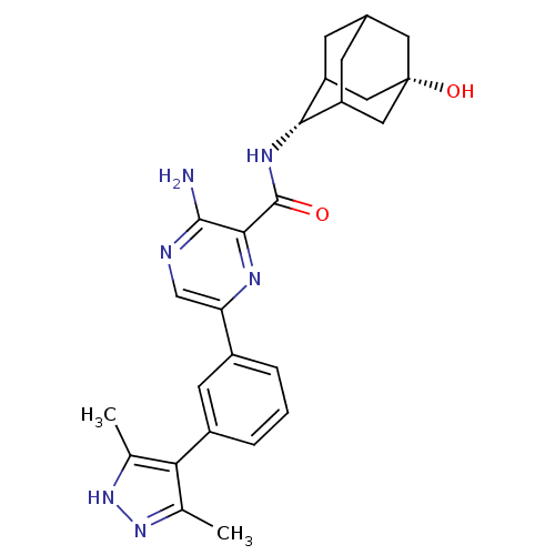 Chemical structure of BindingDB Monomer ID 50380789