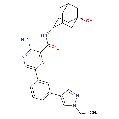 Chemical structure of BindingDB Monomer ID 50380792