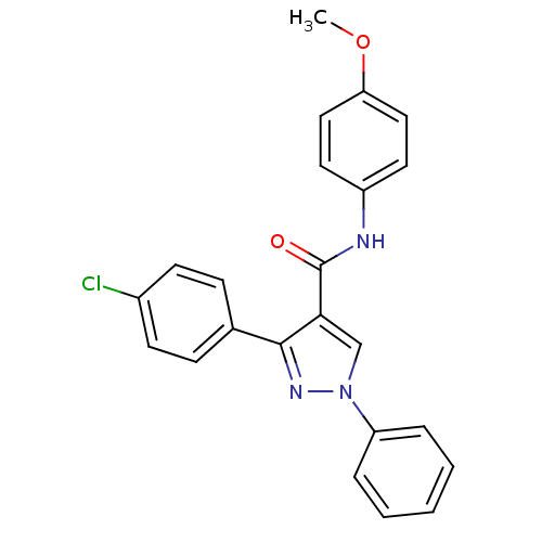 Chemical structure of BindingDB Monomer ID 50383829