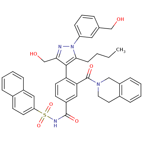 Chemical structure of BindingDB Monomer ID 50384323