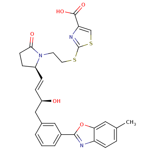 Chemical structure of BindingDB Monomer ID 50385136