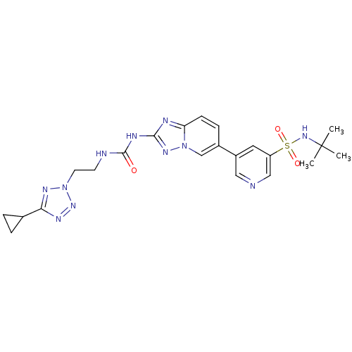 Chemical structure of BindingDB Monomer ID 50387541