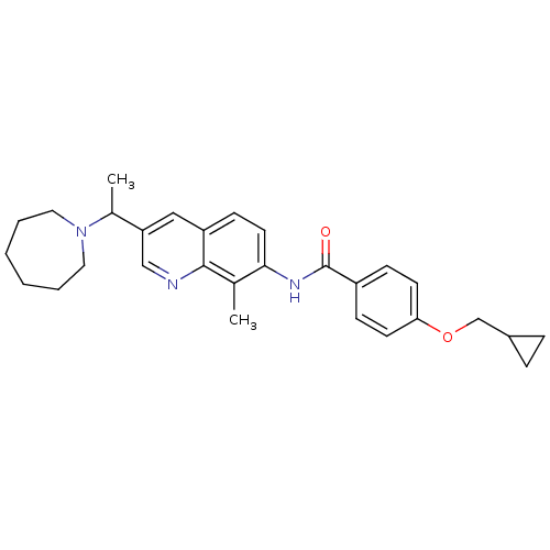 Chemical structure of BindingDB Monomer ID 50388454